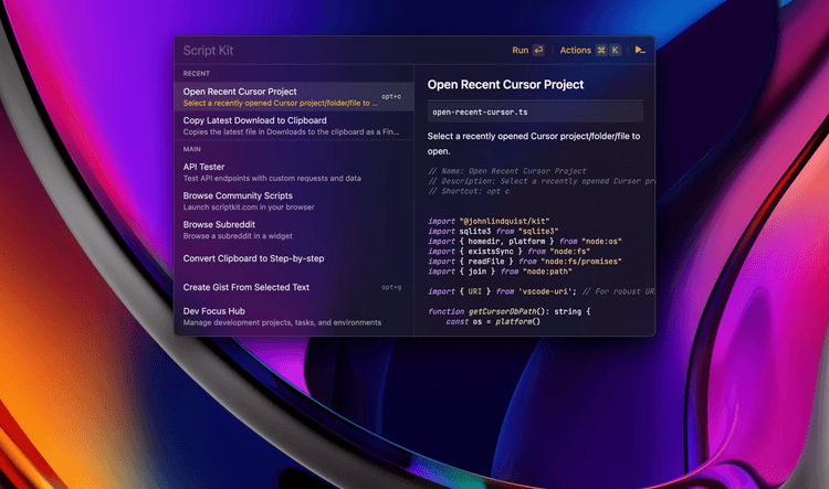 Script Kit - AI-Powered Script Generator for Automation | TypeScript ...